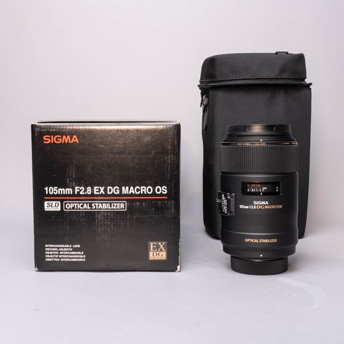 thumbnail-0 for Sigma 105mm f/2.8 EX DG Macro OS for Nikon