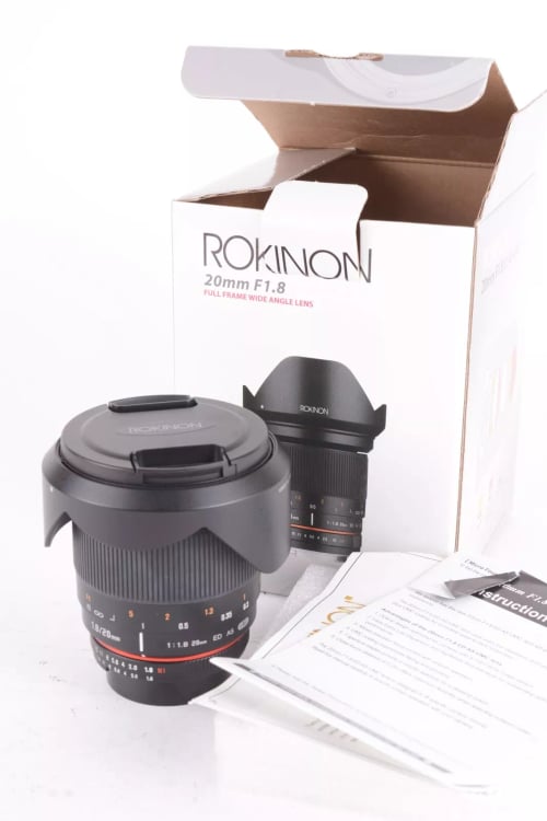 thumbnail-7 for Rokinon 20mm f/1.8 for Nikon AE #18681 EXCELLENT
