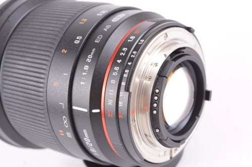 thumbnail-3 for Rokinon 20mm f/1.8 for Nikon AE #18681 EXCELLENT