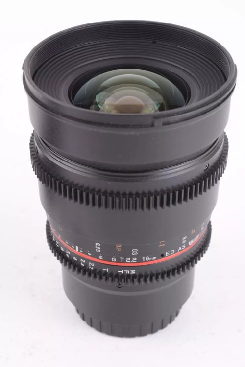 thumbnail-1 for Rokinon 16mm f/2.2 for M4/3 #16788 EXCELLENT