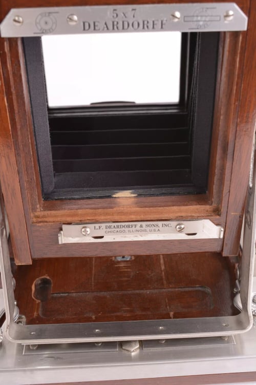 thumbnail-5 for L F Deardorff & Sons Inc 5x7 Field Camera w/135mm Ektar +4x5 Back #1412