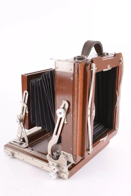 thumbnail-2 for L F Deardorff & Sons Inc 5x7 Field Camera w/135mm Ektar +4x5 Back #1412