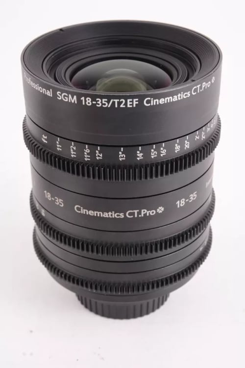 Cinematics CT. Professional SGM 18-35mm T2 for Canon EF