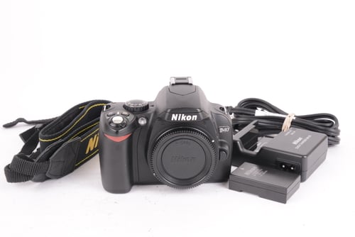 thumbnail-8 for Nikon D40 Body SC:8.3k #20375 EXCELLENT