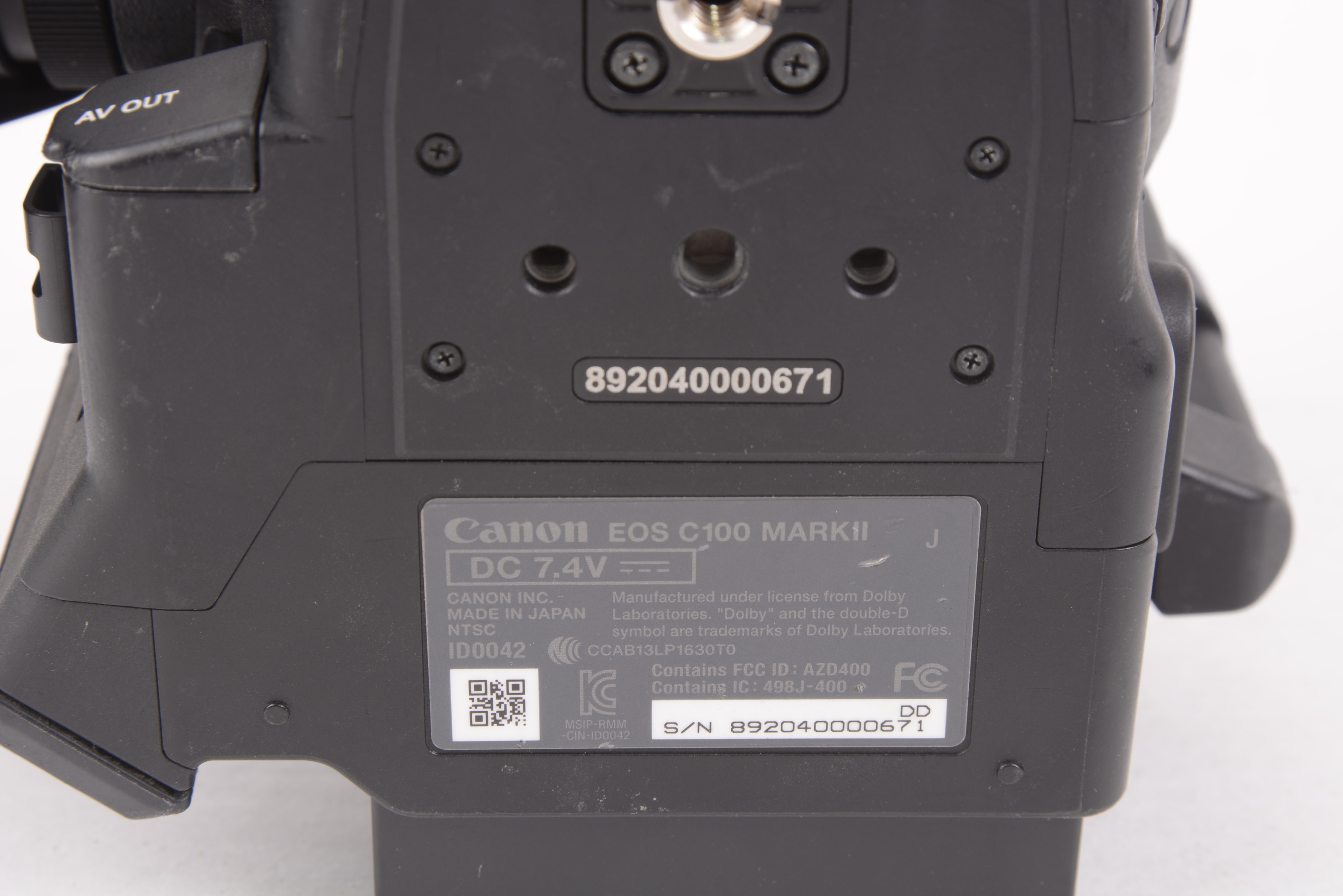 Canon C100 Mark II — image 7