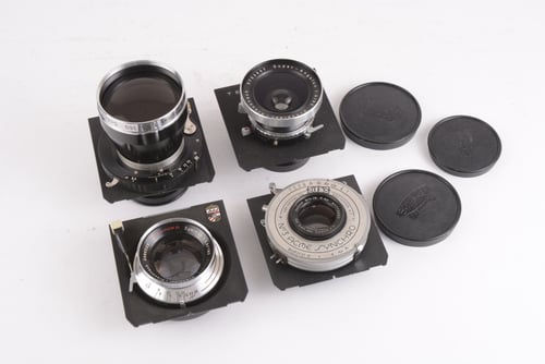 thumbnail-7 for Linhof Technika IV Outfit w/5 Lenses #65407 GOOD
