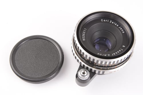 View Zeiss Jena Tessar 50mm f/2.8 for Exakta Mount / FUNGUS #36311 Zeiss Jena Tessar 50mm f/2.8 for Exakta Mount / FUNGUS #36311