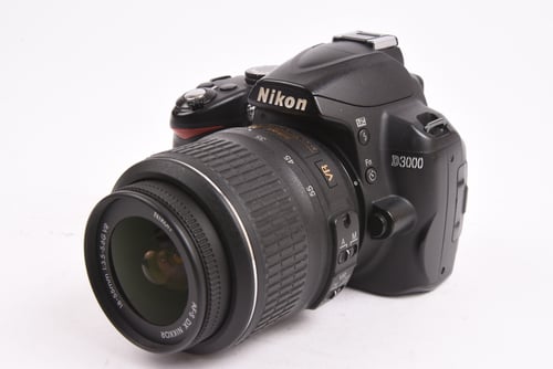 thumbnail-0 for Nikon D3000 w/18-55mm
