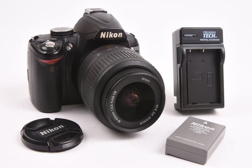 thumbnail-7 for Nikon D3000 w/18-55mm