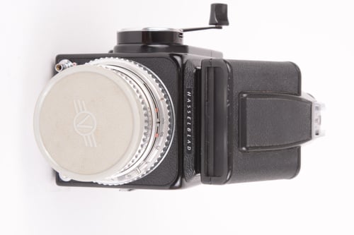 thumbnail-1 for Hasselblad 500c/m w/80mm/Prism/A12 #82029 O3 M5 C4