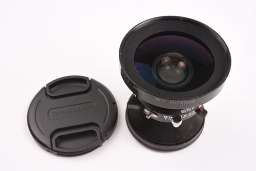 Nikon Nikkor-SW 90mm f/4.5 w/Copal 0 #83654 O4 M5 C3