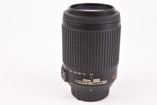 Nikon AFS 55-200mm G VR DX O5 M5 C5 #77654
