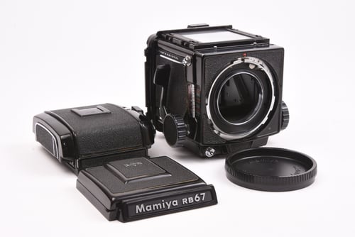 Mamiya RB67 Body w/ WLF (Srvcd Tim 1.26)