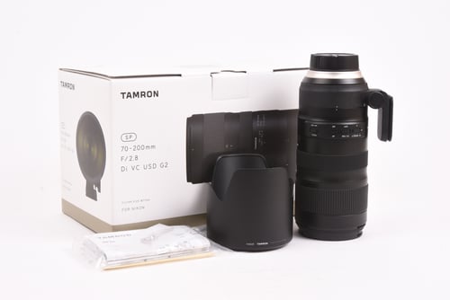 View Tamron 70-200mm f/2.8 DI VC USD G2 For Nikon AFS O4 M5 C5 #17422 Tamron 70-200mm f/2.8 DI VC USD G2 For Nikon AFS O4 M5 C5 #17422