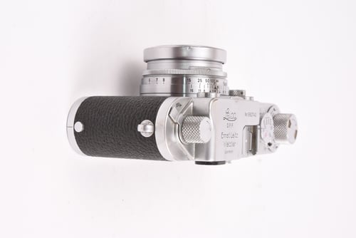 thumbnail-6 for Leica IIIF Body Chrome w/Summitar 5cm f/2 Hexa Diaphram (1952)#92742