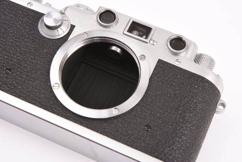 thumbnail-5 for Leica IIIF Body Chrome w/Summitar 5cm f/2 Hexa Diaphram (1952)#92742