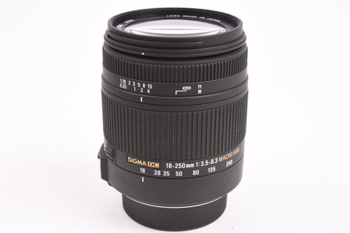 Sigma DC 18-250mm f/3.5-6.3 DC OS Macro HSM For Nikon AFS #63757 O4 M5 C5