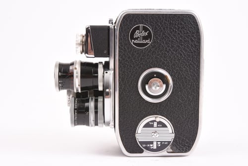 thumbnail-5 for Bolex Paillard D8L w/ Yvar 36mm f/2.8 / 13mm f/1.8 / Pizar 5.5mm f/1.9