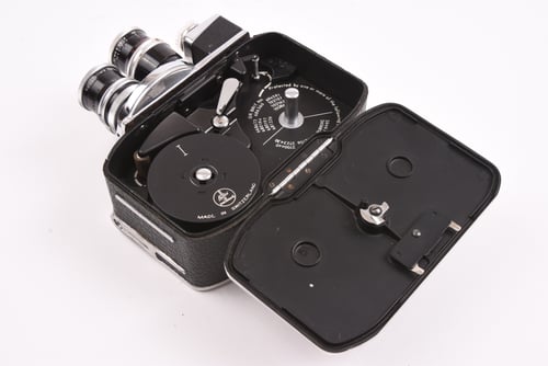 thumbnail-7 for Bolex Paillard D8L w/ Yvar 36mm f/2.8 / 13mm f/1.8 / Pizar 5.5mm f/1.9