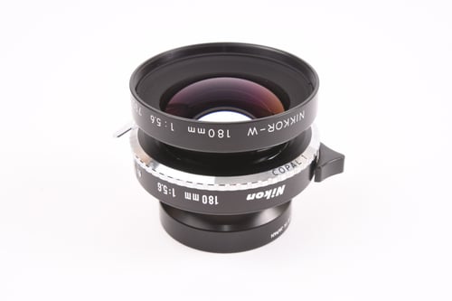thumbnail-1 for Nikon Nikkor-W 180mm f/5.6 Copal Shutter
