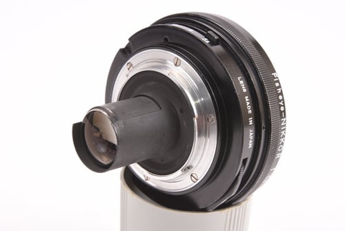 thumbnail-7 for Nikon Non-AI Fisheye-Nikkor 7.5mm f/5.6 w/ Finder #51878 03 M5 C4 (bug and separation)