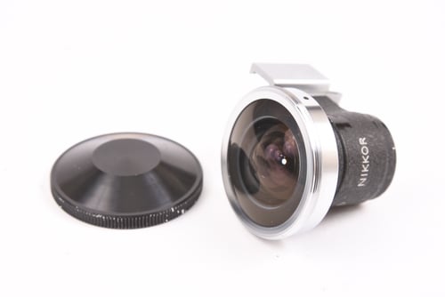 thumbnail-10 for Nikon Non-AI Fisheye-Nikkor 7.5mm f/5.6 w/ Finder #51878 03 M5 C4 (bug and separation)