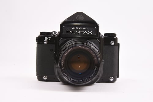 thumbnail-3 for Pentax 6x7 MLU w/ 105mm / Psm / Strap O4 M5 C4 #68794