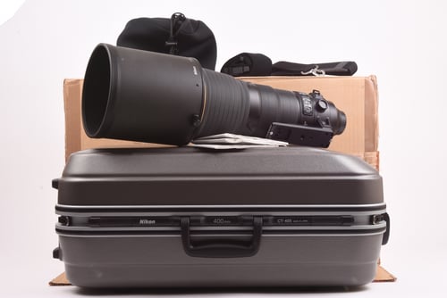 Nikon AFS 400mm f/2.8 R FL VR w/ Case #01357 O5 M5 C5
