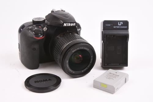 thumbnail-7 for Nikon D3400 w/ 18-55mm