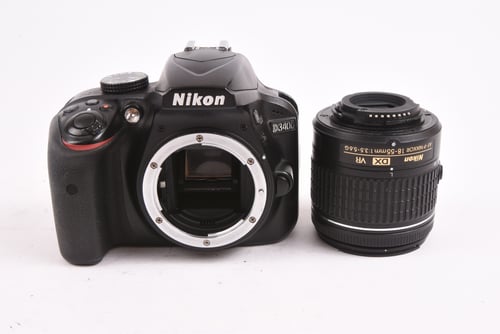 thumbnail-4 for Nikon D3400 w/ 18-55mm