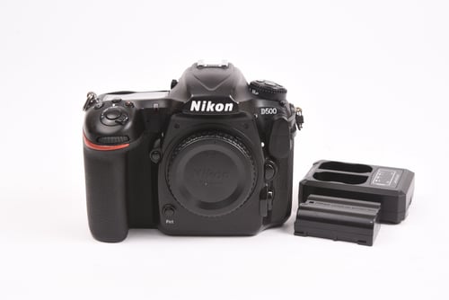 Nikon D500 Body SC:148.7K Cracked #52642 O4 M4 C3