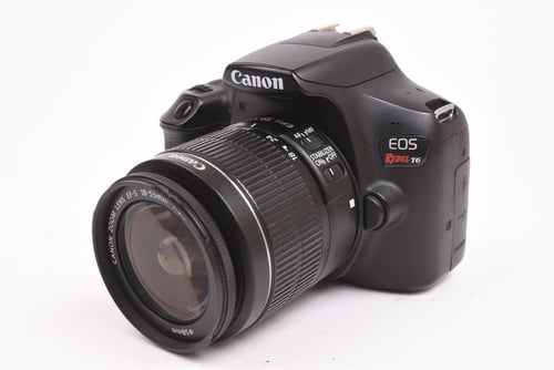 Canon Rebel T6 w/ 18-55mm