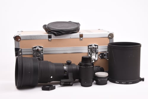 Nikon AF 500mm f/4 P ED (AI-P) MF w/ TC-301 #04406 O4 M5 C4