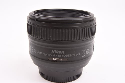 thumbnail-1 for Nikon AFS 50mm f/1.8 G