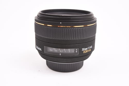 Sigma 30mm f/1.4 D EX DC for Nikon AFS