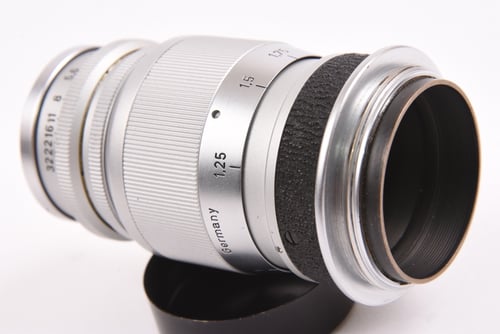 thumbnail-5 for Leica Elmar 9cm f/4 Chrome LTM