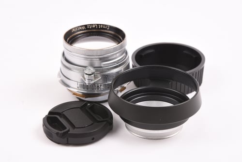 Leica M Summitar 50mm f/2 Collapsible Chrome HAZE/SEPARATION