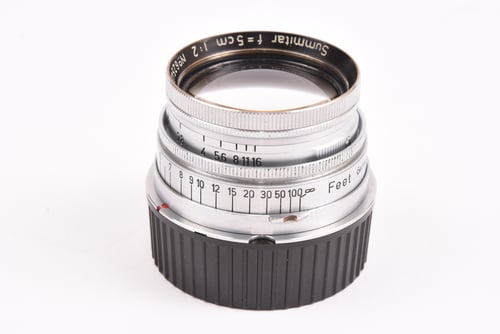 thumbnail-4 for Leica M Summitar 50mm f/2 Collapsible Chrome HAZE/SEPARATION
