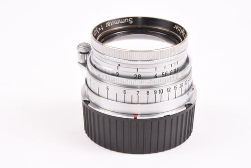 thumbnail-1 for Leica M Summitar 50mm f/2 Collapsible Chrome HAZE/SEPARATION