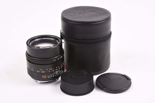 thumbnail-0 for Leica M 50mm f/1.4 Summilux 6 Bit 11728 Black