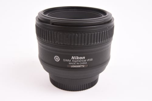thumbnail-1 for Nikon AFS 50mm f/1.8 G