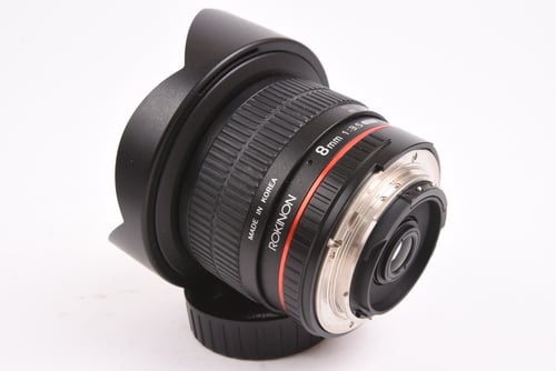 thumbnail-4 for Rokinon 8mm f/3.5 for Nikon AIS #H6459