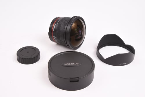 thumbnail-8 for Rokinon 8mm f/3.5 for Nikon AIS #H6459