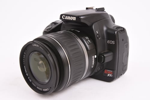 Canon Rebel XTi w/ 18-55mm