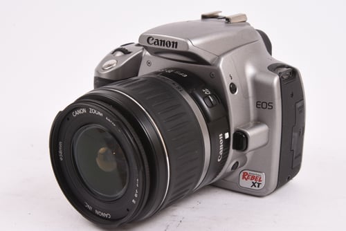 Canon Rebel XT w/ 18-55mm