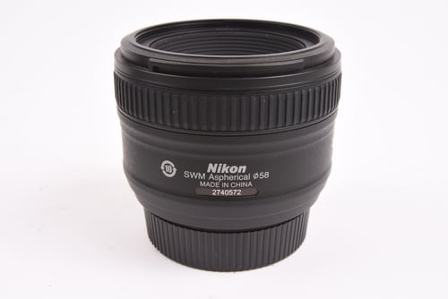 thumbnail-1 for Nikon AFS 50mm f/1.8 G