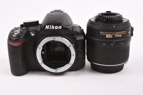 thumbnail-4 for Nikon D3100 w/ 18-55mm