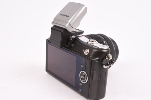thumbnail-2 for Olympus Pen Mini E-PM1 w/ 14-42mm