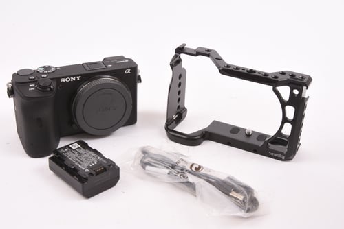 thumbnail-7 for Sony a6600 Body w/ Smallrig Cage