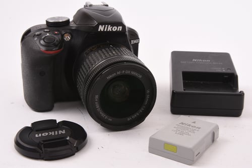 thumbnail-7 for Nikon D3400 w/ 18-55mm